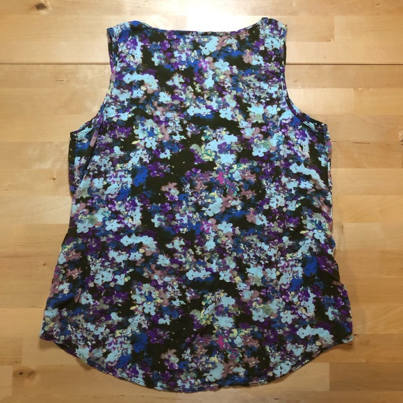 3for$10🌸 Route66 Floral Tank Top Size Small - Picture 2 of 5